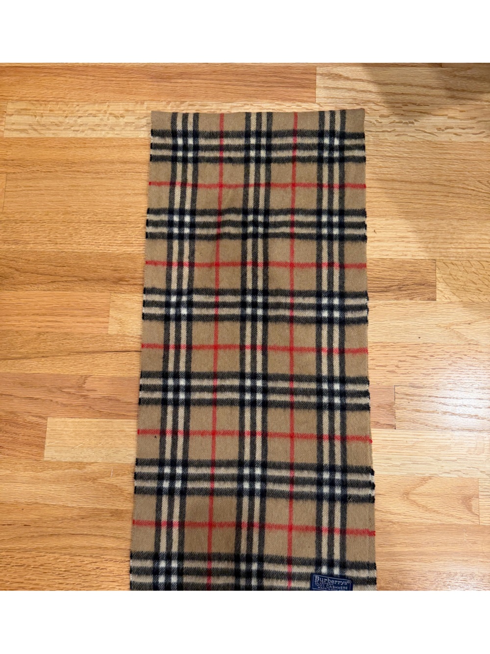 Burberry Nova Check Cashmere Scarf